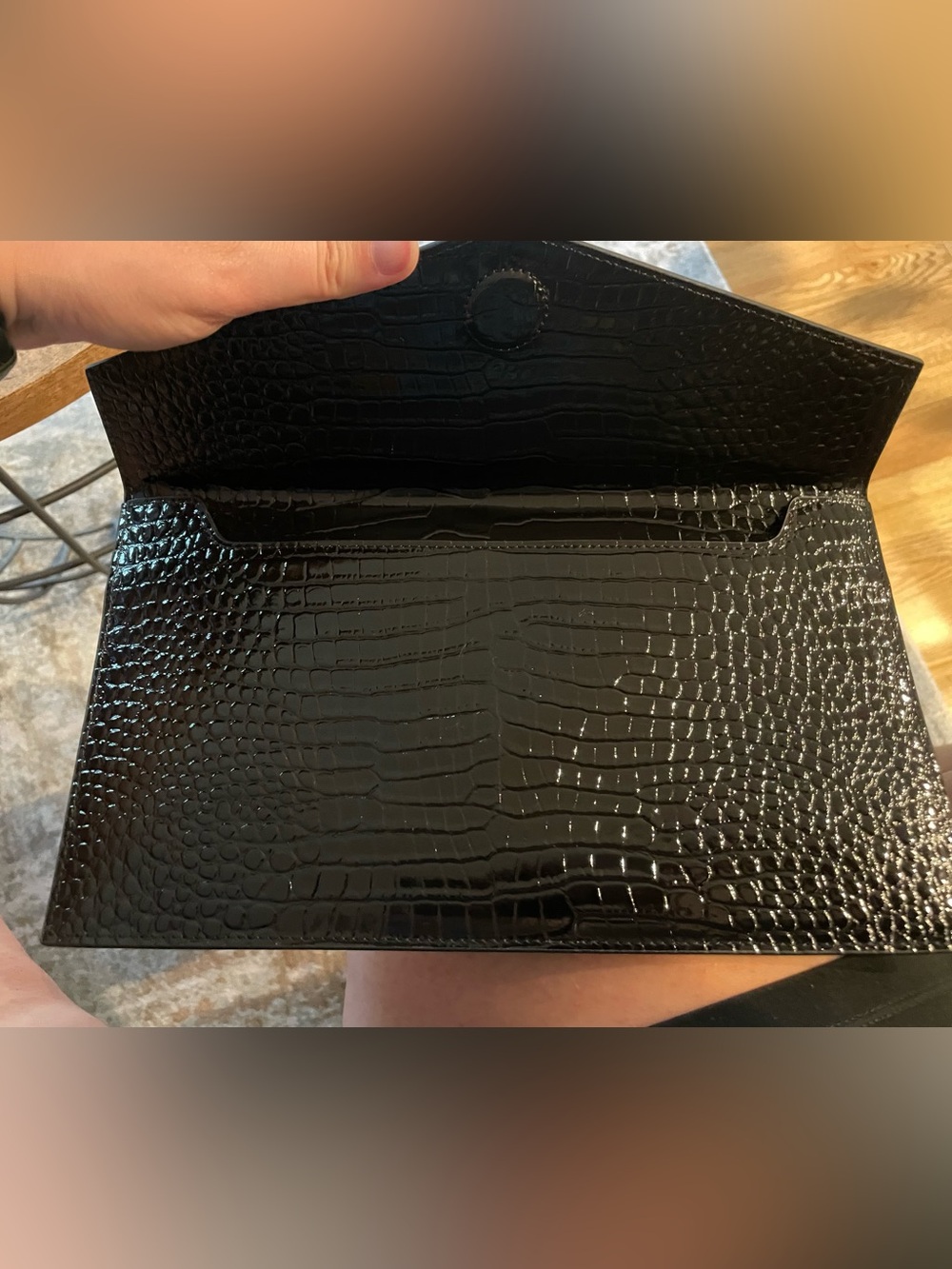 YSL Uptown Clutch - Picture 5 of 12